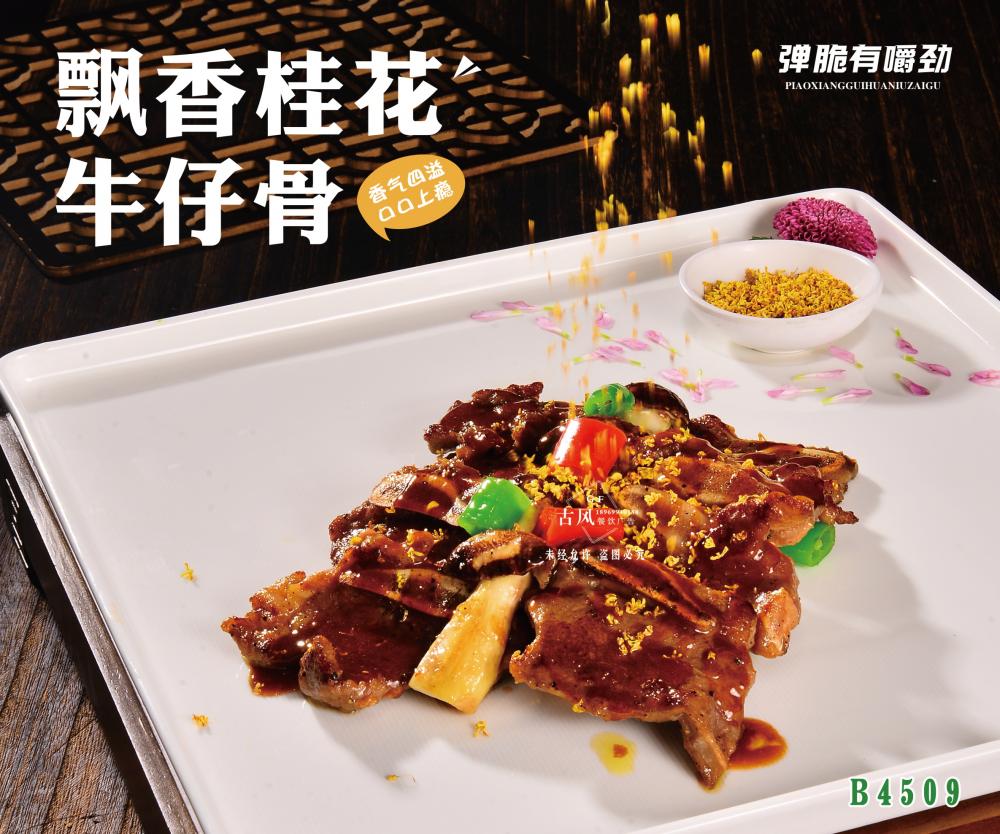 B4509飄香桂花(huā)牛仔骨